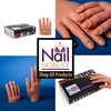 Professional Silicone Practice Half Hand for Acrylic Nails by Nail Nobility - Poseable Half Hand for Practicing Nail Art, Acrylic, Gel Techniques by Nail Techs Artists - Flexible, Reusable, Realistic