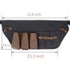PERFEHAIR Hair Stylist Tool Belt, Salon Hairdresser Barber Hair Tool Belt Bag-Denim Fabricas and Real Leather
