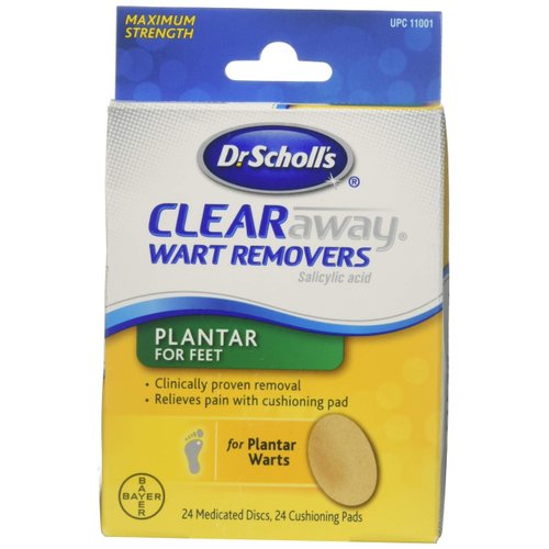 Dr. Scholl's Clear Away Wart Remover Plantar 24 ea
