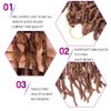 18 Inch Butterfly Locs Crochet Hair 6 Packs Long Faux Locs Crochet Braids Pre looped Distressed Butterfly Soft Locs Crochet Dreadlocks Synthetic Hair Extensions (18 Inch (Pack of 6), 30#)