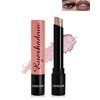 Glitter Lipstick Lip Gloss Long Lasting Waterproof, Non-sticky, Multi-use Lip Color Stick for Shimmer Creamy Eyeshadow Crayon Pen, Diamond Shiny Bold Glow Goth Lipstick Eye Shadow for Women-02 Plum