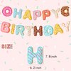 DIADARL Donut Happy Birthday Banner, Donut Party Supplies, Donut Party Decorations, Donut Party Decorations, Donut Theme Birthday Party Kids Birthday Baby Shower Wall Decoration