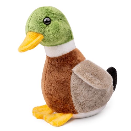 ZHONGXIN MADE Mallard Duck Plush Toy - Soft Mallard Duck Stuffed Animals Doll, Cute Green Duck Plushie Toy Home Decoration 5.6”, Unique Plush Gift Collection for Kids