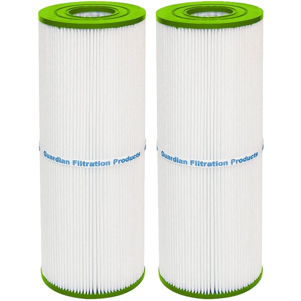 Guardian Filtration Products Spa Filter Cartridge 413-106-02 Two-Pack Replacement for Pleatco PRB25-IN, Unicel C-4326, C4326, and Filbur FC-2375 | Easy to Clean