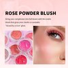 MAEPEOR Matte Face Blush 8 Colors Lightweight Natural Look Face Blush Long-Lasting and Highly Pigmented Powder Blush for Cheeks (Color 03)