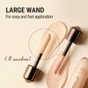 MAKEHEAL 1.P.L FOUNDAISER FOUNDATION matte finish, liquid foundation with wand, long lasting full coverage, blendable, 28g 0.99 fl Oz [21-C PEONY]