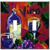 Art Plates - Double Gang Toggle OVERSIZE Switch Plate - OVER SIZE Decorative Metal Wall Plate - Vino - (Made in USA)