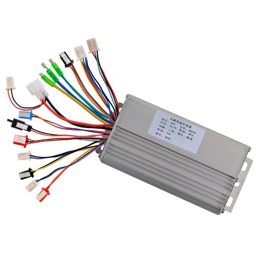 Scooter Brushless Electric Motor Variable Speed Controller DC 36V Replacement Part for ATV UTV Go Kart Golf Cart Buggy Quad Lawn Mower Drift Trike Tricycle 4 Wheeler Electric Bicycle (800, Watts)
