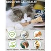 CAPHONT Silvervine Chew Sticks for Cats, 12 Pcs Catnip Toy Sticks for Indoor Cat Dental Chews Teeth Cleaning for Cat, Kitty, Kitten Calm Cat Anxiety and Stress Interactive Feather Toys