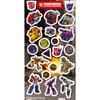 Transformers Action Figure Set - Bundle of 2 Transformers Toys: Starscream and Prowl Plus Stickers | Transformers Pack for Kids