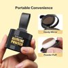 StyleShark Hairline Powder - Stain-Proof Root Touch-Up for Thinning Hair, Sweatproof Color for Women and Men (Dark Brown)