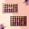 Profusion Cosmetics 35 Shade Mirage Eyeshadow Palette, Ultra Pigmented Powder Bright Vibrant Colors for Stunning Eye Looks With Soft, Skin Friendly, Long-Lasting, Professional Makeup Kit for Womens