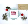 Merry Friendsmas Cocktail Beverage Napkins (20 pcs) Red & Green Foil Friends Christmas Holiday Party Decorations by Nerdy Words