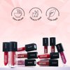 SUGAR Cosmetics Smudge Me Not Mini Liquid Lipsticks for Women | Transferproof & Waterproof | Lasts Upto 12hrs | Matte Lipstick - 01 Brazen Raisin (Burgundy)