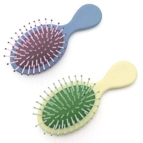 Mini Wet Hair Brush, Travel Detangling Brush for Most Hair Types, Hair Brush Without Tears or Breakage