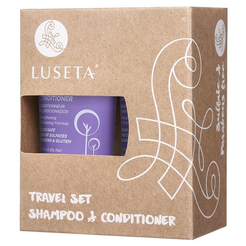 Luseta shampoo and conditioner duo set 1.01 Fl. Oz (Pack of 2)