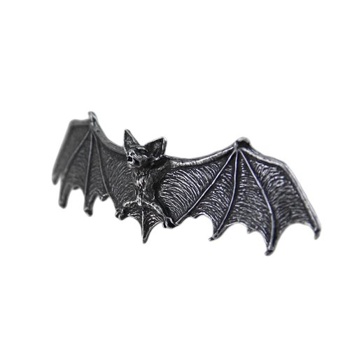 Metallica Darkling Bat Gothic Pewter Hair Slide Silver