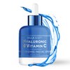 BELLA BEAUTY Hyaluronic Acid & Vitamin C Moisturizing Facial Serum - Soothing & Deeply Hydrating - Reduces Wrinkles & Fine Lines, Boosts Collagen - Made in Korea - 50mL / 1.69 fl.oz