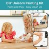Unicorn Painting Kit for Girls - STEM Certified Unicorn Craft for Girls ages 4-6 & up- Paint Your Own Unicorn Arts and Crafts includes 2 DIY Headbands & 8 Kids Painting Crafts for Fun Screen-Free Play