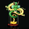 The Novel Children's Toy Dragon Transparent Play Balls Set Contains Dragon Statue + Ball 4.3cm + Acrylic Base + LED Disc+Gift box Star can be Used as Home Decoration, Birthday Gifts and Toys.