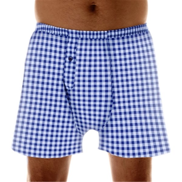 Wearever Incontinence Underwear for Men - Reusable & Washable Men's Bladder Control 2-in-1 Boxer with Regular Absorbency - Leak Proof Underwear (Single Pair) (Navy) (L) (Waist 38-40)