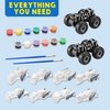 JOYIN Kids Craft Kit Build & Paint Your Own Monster Car Art & Craft Kit DIY Toy Set Make Your Own Monster Friction Powered Truck, Presents for Kids