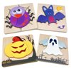 Anditoy 4 Pack Halloween Wooden Puzzles for Kids Toddlers Halloween Toys Party Favors Halloween Treat Bags Gifts