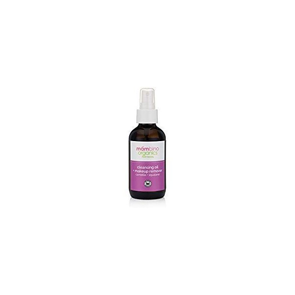 Mambino Organics Cleansing Oil And Makeup Remover, Camellia + Squalane, 2 floz (1 Pack)