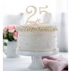 Hatcher lee Bling Crystal Sweet 25 Birthday Cake Topper - Best Keepsake | 25th Party Decorations Gold