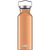 Sigg - Cooper Aluminum Water Bottle - Original Gold - With Screw Cap - Leakproof - Lightweight - BPA Free - 17 Oz