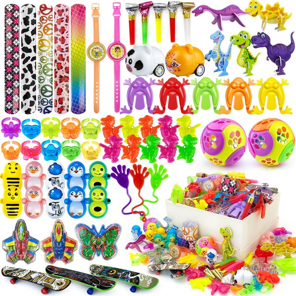 XIPEGPA 65PCS Party Favors Toy Assortment for Classroom Rewards Bulk Toys Birthday Party Toys Goodie Bag Filler Treasure Box Gifts for Boys and Girls