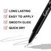 evpct 1Pcs Silver Pearl White Glitter Glittering Diamond Shimmer Liquid Eyeliner Eye Makeup Pencil Set, Sparkle Shimmer Colored Eyeliner Pen Waterproof Smudge Proof Long Lasting High Pigmented 01#