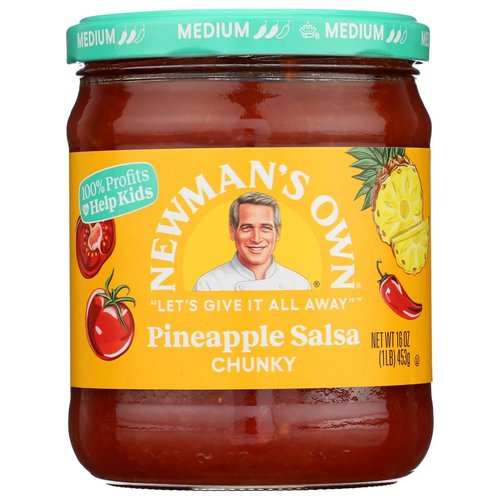 Newman's Pineapple Salsa 16 Oz