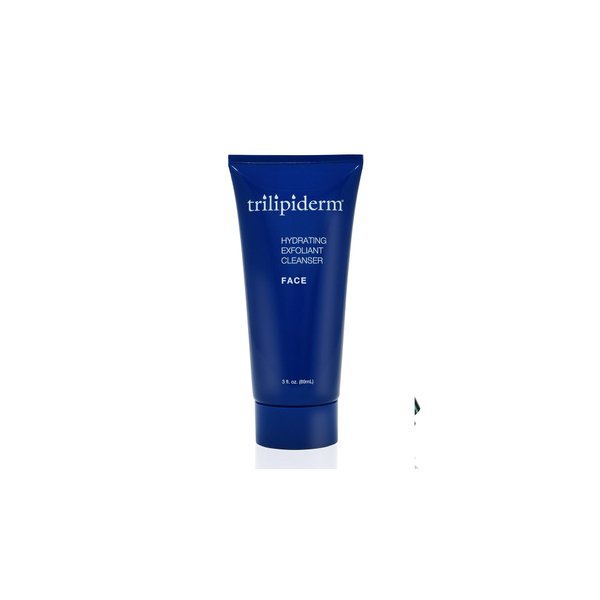Trilipiderm Hydrating Exfoliant Cleanser – BODY, Antioxidant-Rich 3-in-1 Body Wash, Scrub and Hydrator, 3 Ounce Tube