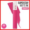 Maybelline New York Super Stay Matte Ink Liquid Lipstick Makeup, Long Lasting High Impact Color, Up to 16H Wear, Romantic, Vivid Pink, 1 Count