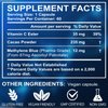 Methylene Blue Capsules, USP Grade Capsule Form Methylene Blue 12 Mg for Human with Added Vitamin C Ester- Supports Cognitive Function & Enhances Absorption, 60 Capsules