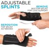 BraceAbility Gaming Wrist Brace - Video Game Support Guard for Console, Laptop, or PC Computer Keyboard and Mouse Gamer with Repetitive Strain Injury (RSI) Pain or Carpal Tunnel Syndrome (Left Hand)