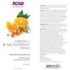 NOW Foods Solutions, Vitamin C and Sea Buckthorn Lotion, Hydrates, Repairs and Nourishes Dry Dull Skin, 8-Ounce