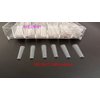 XXL Coffin No C Curve Nail Tips, Clear Acrylic Nails Extra Long Coffin Shaped Nails,SITELENABY 500pcs False Nail Artificial Nails with Case for Nail Salons and DIY Nail Art, 10 Sizes (Coffin No c Curve 500pcs)