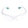 Python RG Multi Lense Racquetball (Squash) Eye Protection w/free case (Eyewear, Goggle, Eyeguard) - WHITE