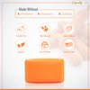 CAROTÏS Beauty Soap 80gr - Formulated to Clean and Refresh Skin, with Carrot Oil, Glycerin, Beta Carotene, Vitamin A, and Olive Oil