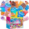 ZDTHNSIAT Slime Kit, Ice Cream Theme Slime Toy, Party Favors for Girls, Stress Relief Toys, Ideal Gift for Girl Boys 6 7 8 9 10 11 12