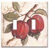 Art Plates - Apples Switch Plate - Double Toggle