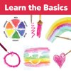 Faber-Castell How to Rainbow Watercolor Pencils Set - Kids Painting Kits, Art Kit for Kids 6-8+