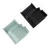 YOSOO Clipper Guards Comb, 2PCS Hair Clipper Guides Combs for Split Ends Heat Rounded Teeth Cutting Hair Trimmer Guards Black Green Hair Clipper Guards Cutting Guides
