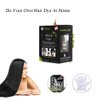 Instant Hair Dye Hair Color Shampoo Semi-Permanent Hair Shampoo - 10-Bag/Box (black)
