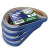 1/2" x 18" Zirconia Sanding Belts for Metal - 1/2 x 18 Inch Zirconia Metal Grinding Sand Paper, 36 PCS 80 Grits, Perfect for Knife Blade Sharpening, Metal Polishing, Derusting, Woodworking