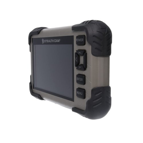 Stealth Cam SD Card Reader/Photo & HD Video 1080P Viewer | Durable Water-Resistant Housing | 4.3" Color LCD Touch Screen | 5 Point Touch Detection | Wrist Lanyard