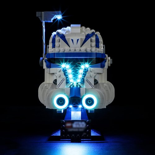 LIGHTAILING Light for Lego- 75349 Captain-Rex Helmet - Led Lighting Kit Compatible with Lego Building Blocks Model - NOT Included The Model Set