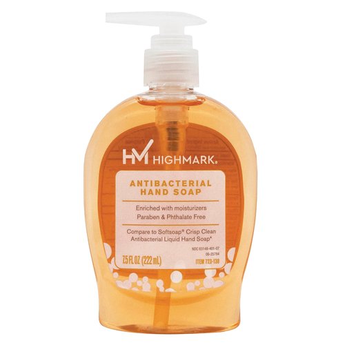 Highmark® Liquid Hand Soap, Clean Scent, 7.5 Oz, Orange